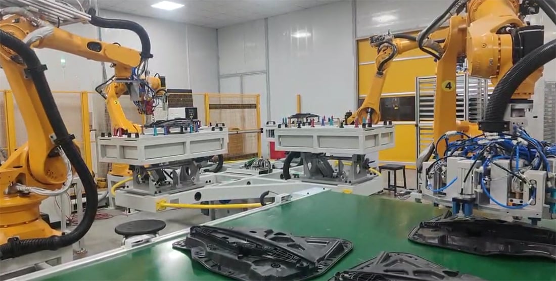 Dây Chuyền Phun Gioăng Làm Kín Tự Động 