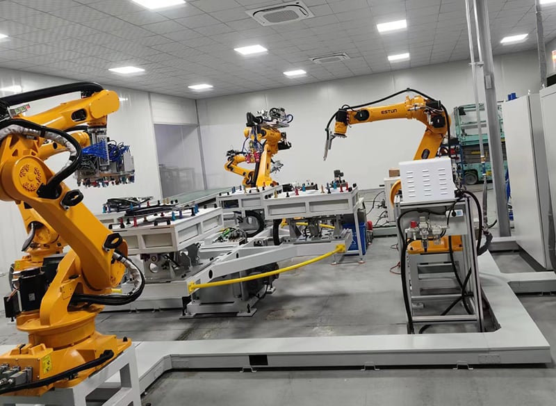 Dây Chuyền Phun Gioăng Làm Kín Tự Động 