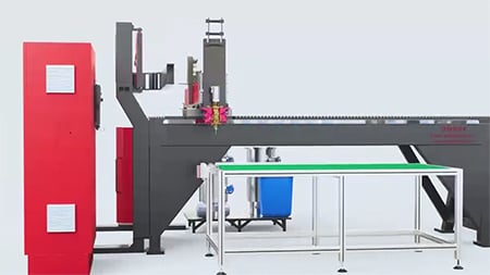 Máy phun gioăng tại chỗ SJ-503 (5-30mm) 