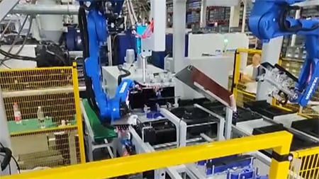 Dây chuyền phun gioăng và làm kín tự động  