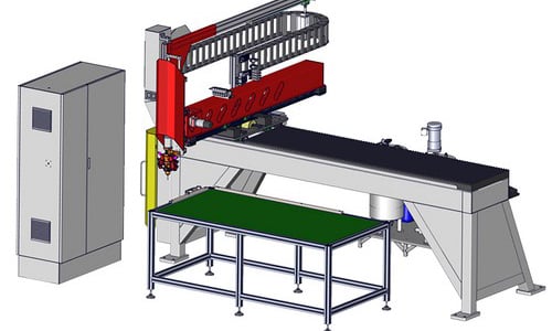 Máy phun gioăng xốp tại chỗ PU