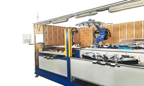 Hệ thống robot 6 trục bơm keo tự động