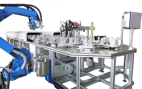 Dây Chuyền Phun Gioăng Làm Kín Tự Động 