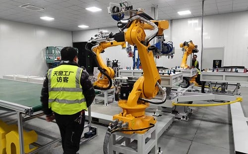 Dây Chuyền Phun Gioăng Làm Kín Tự Động 