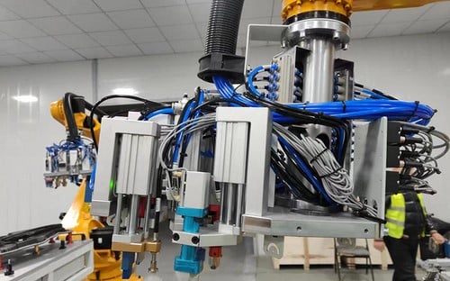 Dây Chuyền Phun Gioăng Làm Kín Tự Động 