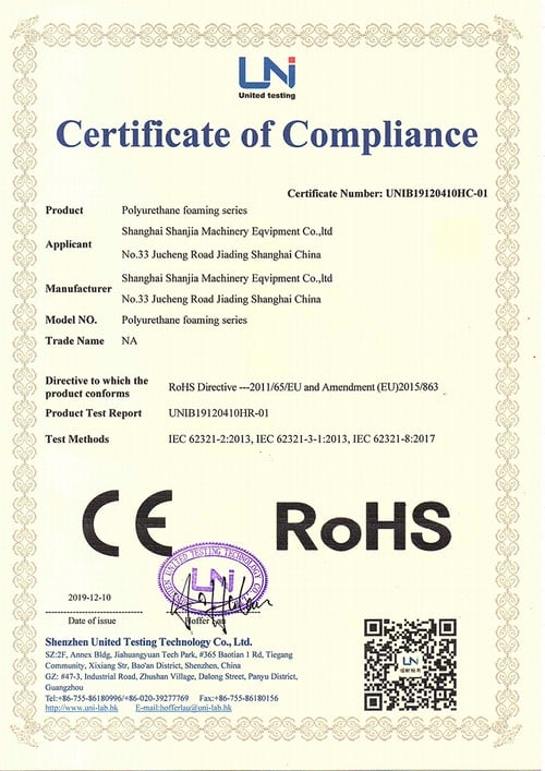  Báo cáo kiểm định ROHS 2023